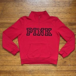 Victoria’s Secret Pink Everyday Lounge Perfect Quarter Zip Sweater